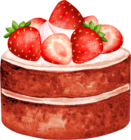 strawberry cake